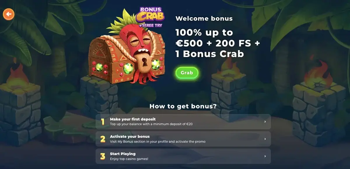 Wazamba screenshot